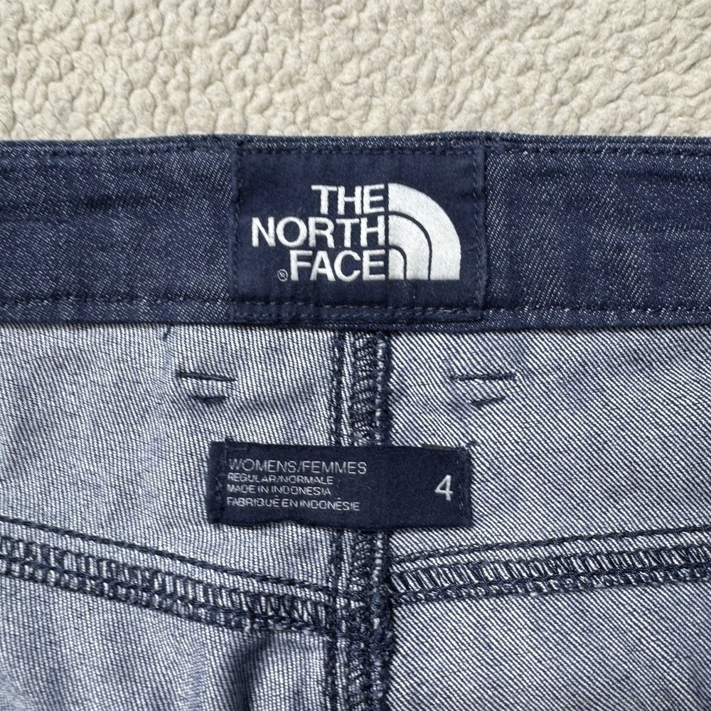 North Face Pants Womens 4 Slim Fit Stretch Denim Casual Outdoors - Picture 7 of 16